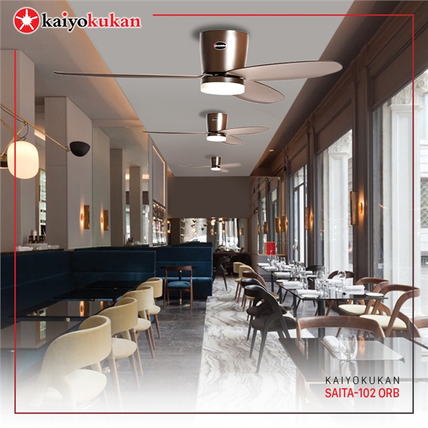 Quạt trần KAIYOKUKAN SAITA 102 ORB SAITA 102 ORB 3x600x600x4 1