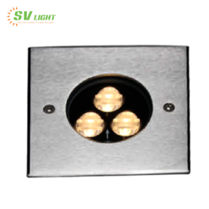 Đèn led âm sàn vuông 6W SVO-A6706V