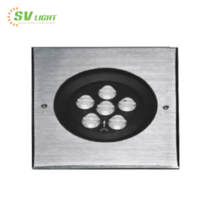 Đèn led âm sàn vuông 12W SVO-A6712V