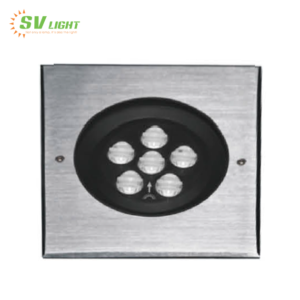 Đèn led âm sàn vuông 18W SVO-A6718V