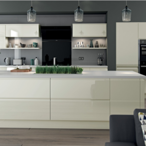 Tủ bếp Gloss Painted Kitchen