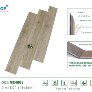 Sàn SPC Lõi Kép ABA MinFloor – MX4003