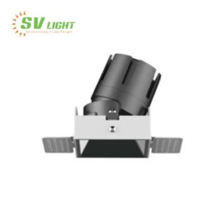 Đèn led âm trần Spotlight vuông 6W 9W 12W 15W SVC-76VK1