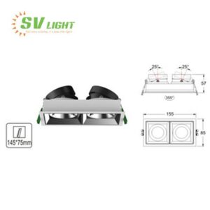Đèn led Multiple light SVC-75V2