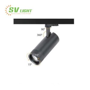 Đèn led rọi ray điều chỉnh góc chiếu 8W SVR-08Z