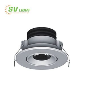 Đèn led âm trần spotlight mini 3W SVC-4545A Đèn Svlight