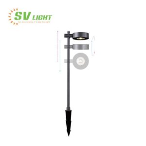Đèn nấm sân vườn 7W SVO-Q07A