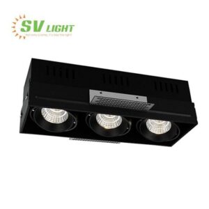 Đèn led không viền 3x10w, 3x15w SVF-1056