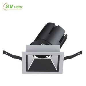 Đèn led spotlight âm trần vuông 6W 9W 12W 15W SVC-76V1