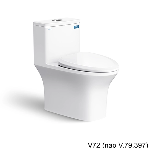 Bàn cầu một khối V72 (V700) Bàn cầu một khối V72 (V700)