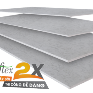 Tấm xi măng DURAflex 2X cho trần chìm/ vách ngăn (4mm-6mm)