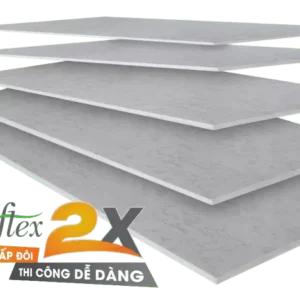 Tấm xi măng DURAflex 2X làm vách ngăn/ lót mái chống nóng 6mm-10mm