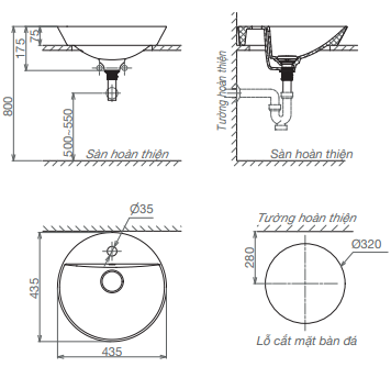 Chậu vành mỏng V26 v26